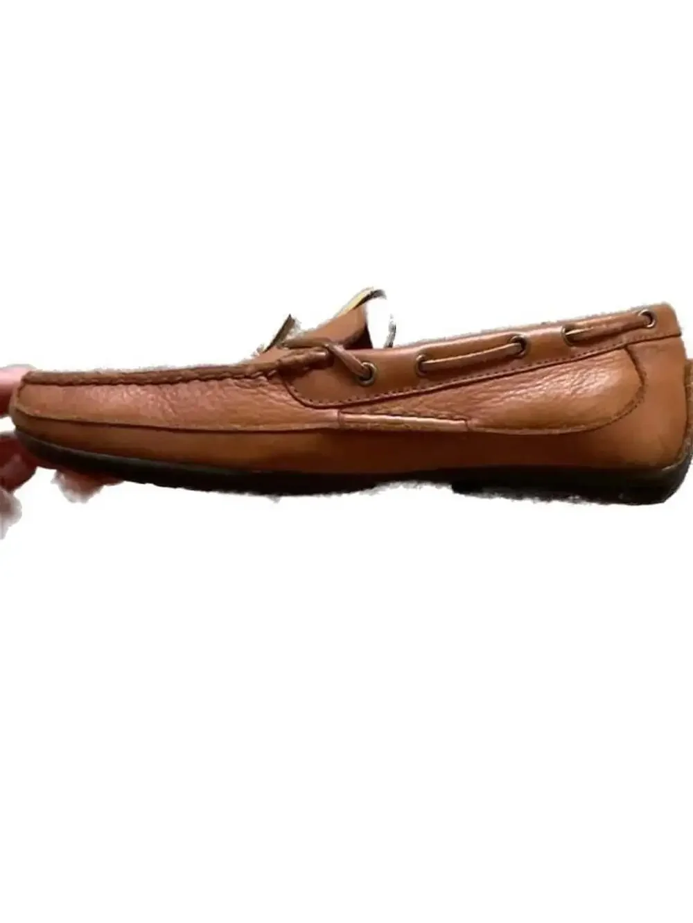 Polo Ralph Lauren Brown Leather Moccasin Driving Shoes